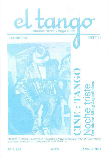El Tango Zeitschrift Ausgabe 1