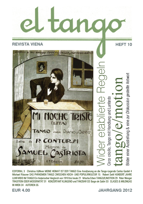 El Tango Zeitschrift Ausgabe 10