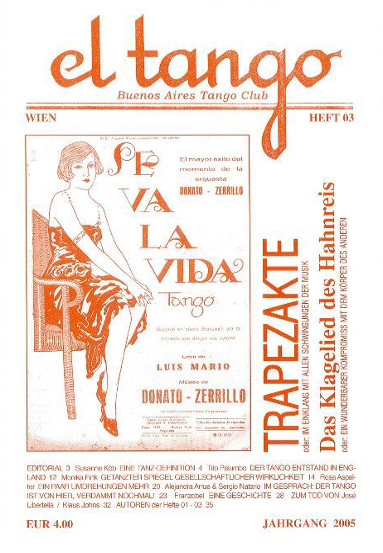 El Tango Zeitschrift Ausgabe 3