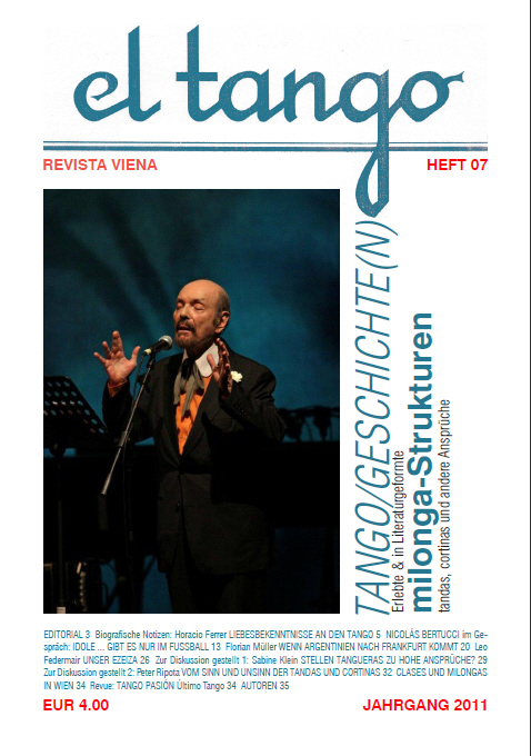 El Tango Zeitschrift Ausgabe 7